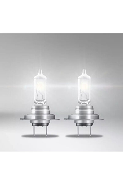 Osram Night Breaker Silver H7 Halogen Bulbs Set of 2 +100% Light 12V with Autobliz Keychain