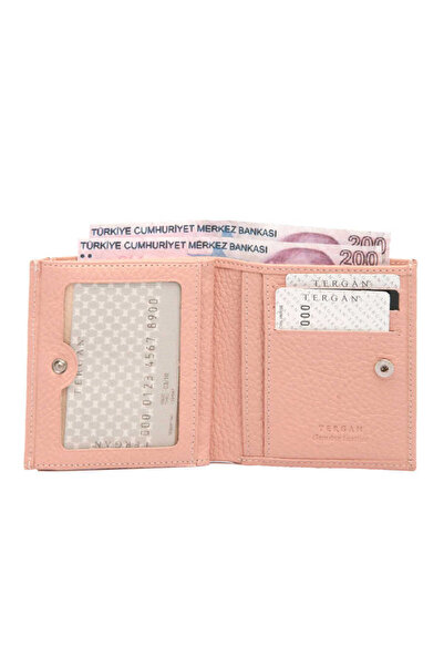 Tergan Powder Genuine Leather Women's Wallet - S1Cb00005627-S94