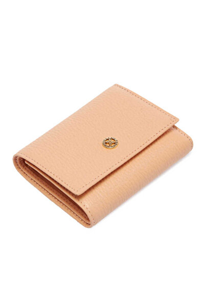 Tergan Nude Genuine Leather Women's Wallet - S1Cb00005633-T6A