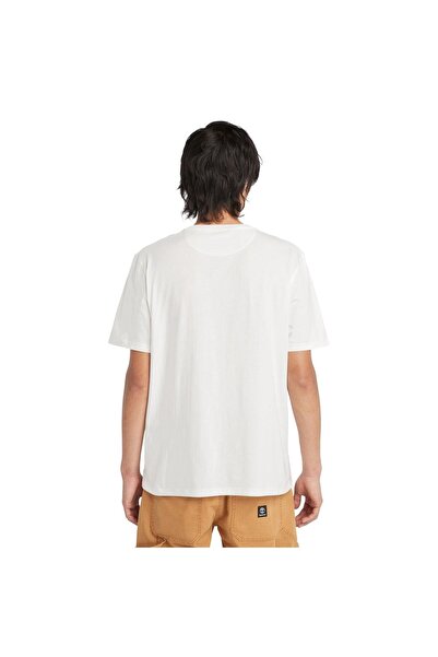 Timberland Garment Dye Short Sleeve Tee Men's Beige T-shirt Tb0a5yaycr31