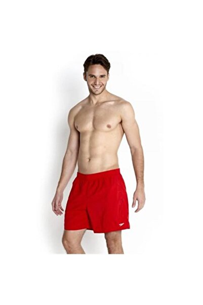 SPEEDO Solid Leis 16" Wsht Am Red Sp8156916446 Tek Renk-XXL