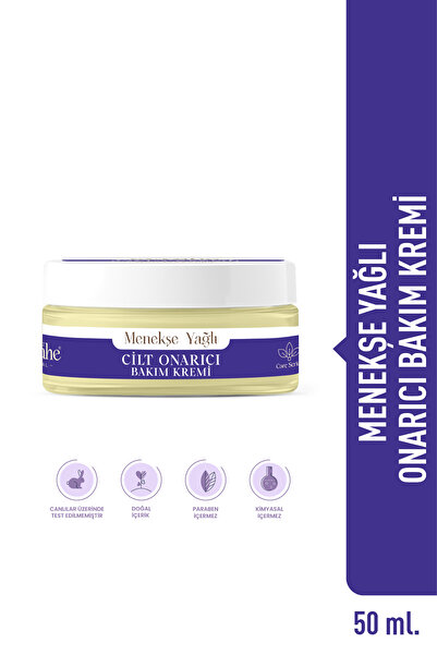 EVVAHE DOĞAL Menekşe Yağlı Cilt Onarıcı Bakım Kremi