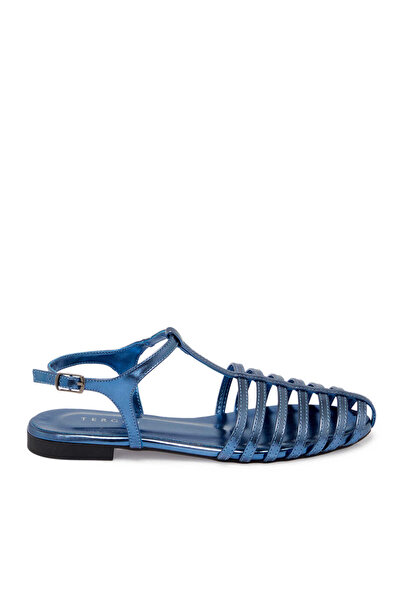 Tergan Mavi Vegan Kadın Sandalet - K24Y1SN67086-Q6Q