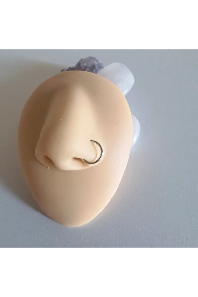 Bylin %100 316 L Cerrahi Çelik Top Stopperlı Halka Hızma /piercing -kalınlığı...