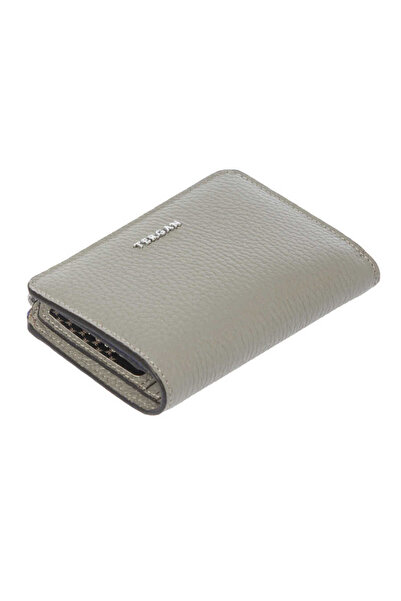 Tergan Gri Hakiki Deri Kadın Cüzdan - S1CB00005812-H1Y