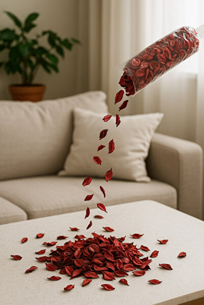 nistabolje Large Size 500 Pieces Decorative Dried Rose Petals Gift Ornament Decor Romantic