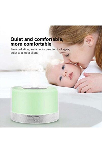 Bukela 700ml Essential Oil Diffuser with Remote, LED Lights, Auto Shut-off