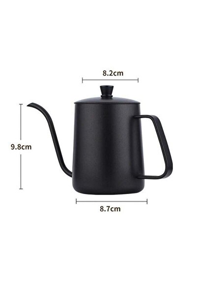 Bukela V60 Gooseneck Ketle with Lid, for Pour-Over Coffee and Tea