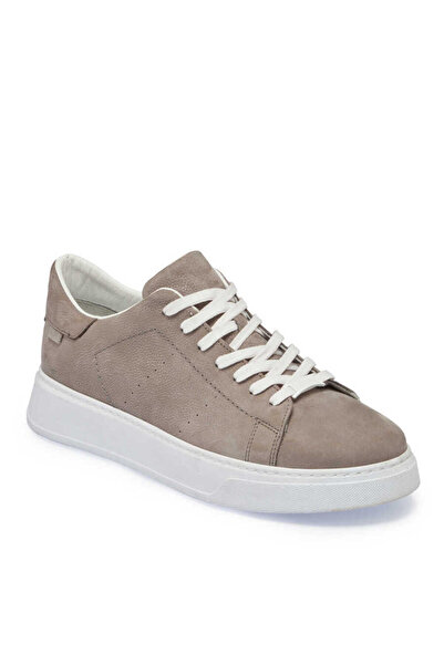Tergan Gri Hakiki Deri Erkek Sneaker - E24I1AY56839-A40