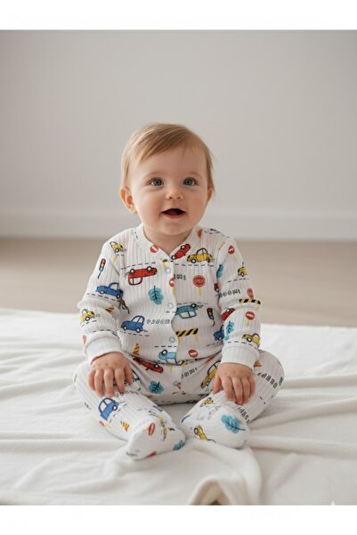 Seçkin Baby Er Loom Patikli Arabalı Tulum