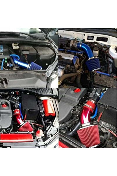 Bukela Universal Car Air Intake Kit, 76mm, High Flow for Induction