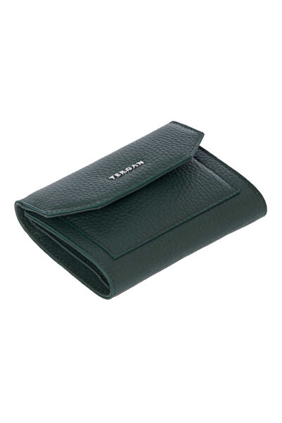 Tergan Green Genuine Leather Women's Wallet - S1Cb00005809-I5T