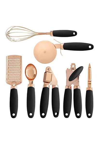 Arabest مجموعة أدوات المطبخ من 7 قطع، مصنوعة من الفولاذ المقاوم للصدأ المطلي ...