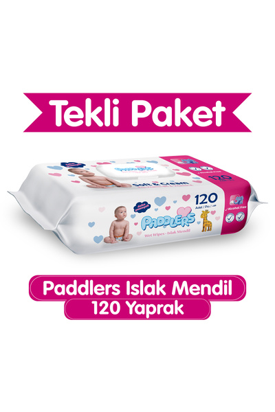 Paddlers 120'li Islak Mendil