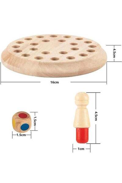 Bukela Wooden Memory Match Game, Parent-Child Toy, for Ages 3+