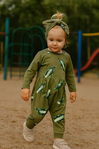 littleb&mkids Moinoi Bandanna Baby Rompers
