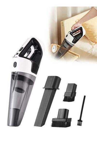 Bukela مكنسة كهربائية محمولة، 10 كيلو باسكال، قابلة لإعادة الشحن، للسيارة وال...