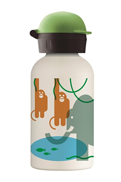 LAKEN Steel 18/8 Hit Thermos Bottle 0.35L - Jungle Lkgte3J White-0.45L
