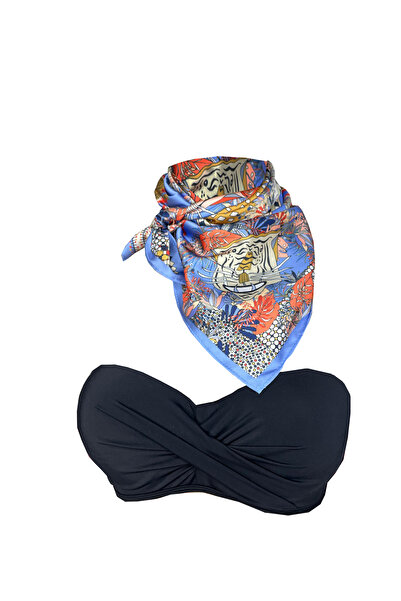 Bolder Шарф Blue Tiger fular 70*70 см