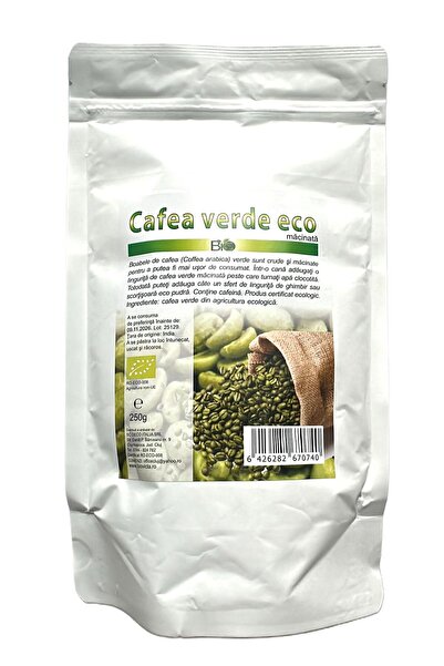 Deco Italia Cafea verde macinata, BIO 250g