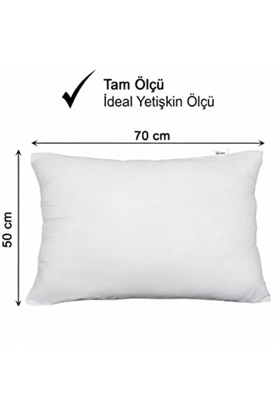 Yastıkland Antialerjik İç Yastık - 750gr, 50x70 Cm, Elyaf dolgulu