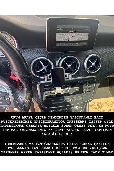 kaytaz MERCEDES TELEFON TUTACAĞI W117 CLA X156 GLA W176 SERİLERİ İÇİN İKİ IZG...