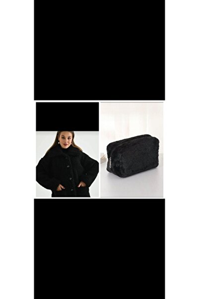 Vuslat Огромно яке с яка и копчета, без подплата, с включена чантичка за грим