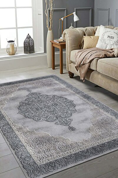 liva home collection LİVA HC 3027 SÜNGERLİ KAYMAZ HALI ÖRTÜSÜ