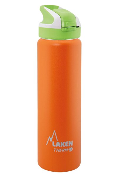 LAKEN زجاجة ترمس ستيل 18/8 سعة 0.75 لتر - برتقالي LKTS7O برتقالي-0.75 لتر