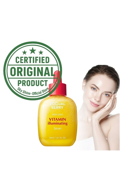 eqqualbery سيروم فيتامينات إيكوالبيري المضيء ٣٠ مل (أصلي من سكاي شاين)