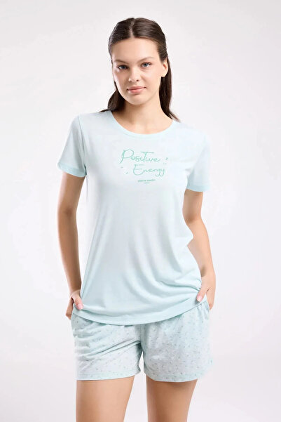 Pierre Cardin Women's Green Shorts Set