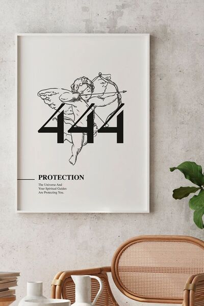 Taranist Kağıt Poster- 444 Melek Sayıları - Korunma Protect Your Energy
