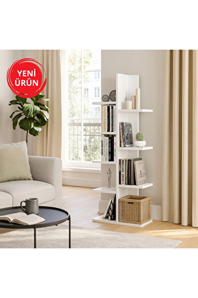 Dekorister Tree Kitaplık Beyaz