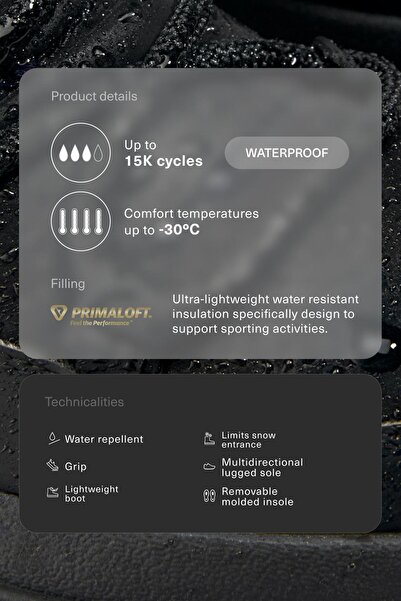 Oysho Bağcıklı naylon kar botu