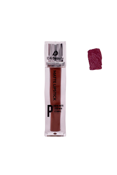 IDA Beauty أحمر شفاه سائل مطفي فيلفيت فو | يدوم طويلًا، مقاوم للتلطخ | لمسة ن...