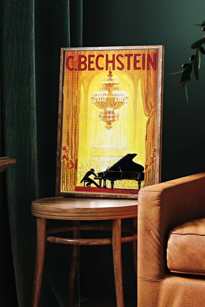 Taranist Kağıt Poster Bechstein Vintage Advert
