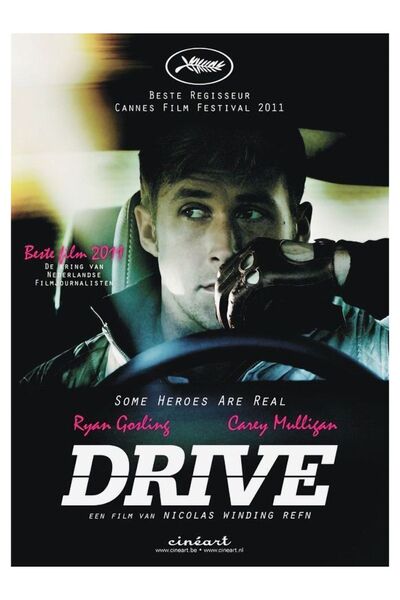 Taranist Kağıt Poster Ryan Gosling Drive Kuşe Kalın (30X42 CM)