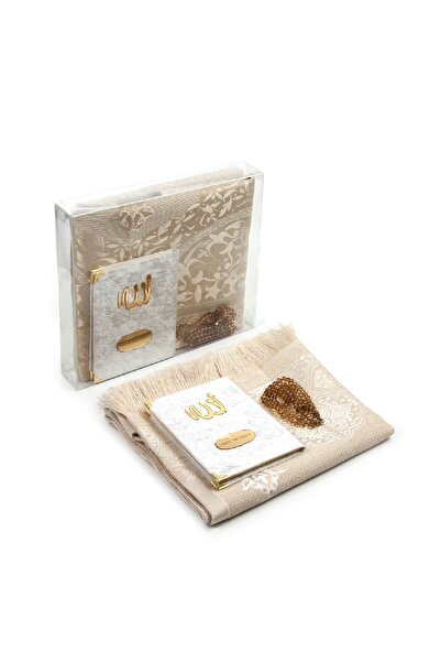 ihvan online Anneler Gününe Özel Kadife Kaplı Yasin Kitabı - Çanta Boy - İsme...