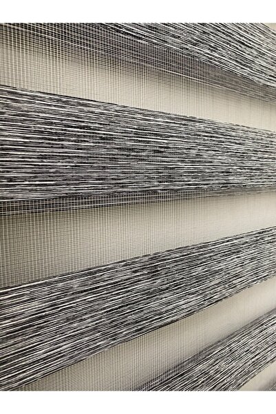 Hozari Siyah Kırçıllı Zebra Perde