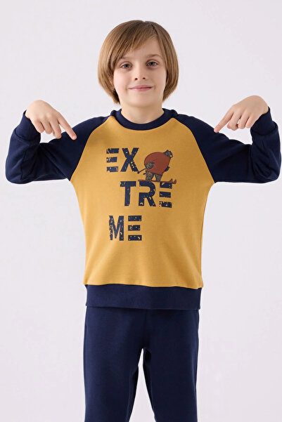 Rolypoly Σετ κίτρινη φόρμα για αγόρι