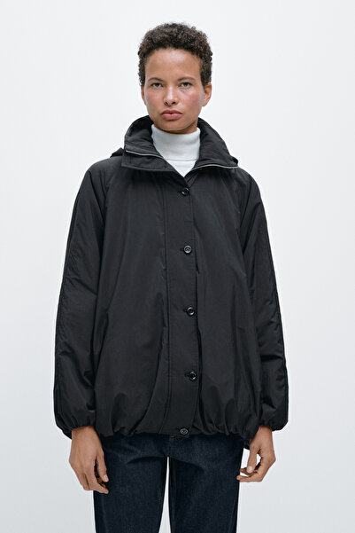 Massimo Dutti Dik yakalı dolgulu parka