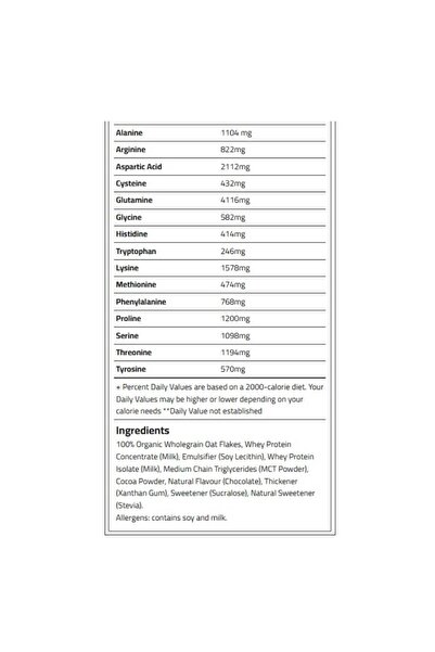 Laperva Critical Oats Protein Powder Chocolate Flavour 3 Kg (6.6 LB)