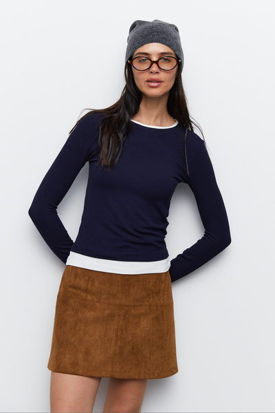 urban focus Combined Crew Neck Bodysuit