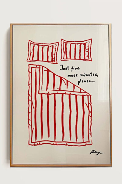 Taranist Poster - Yatak Odası Dekor Good Night Babe İyi geceler bebeim