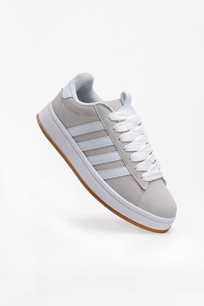 Shupe Női szürke sportcipő kőszürke fehér tornacipő