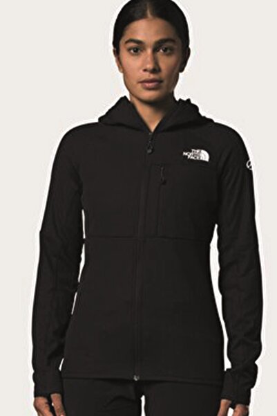 THE NORTH FACE W Summit Future Fleece Fz Hoodie Women's Jacket Nf0A5J8Tjk31 Black-Xs