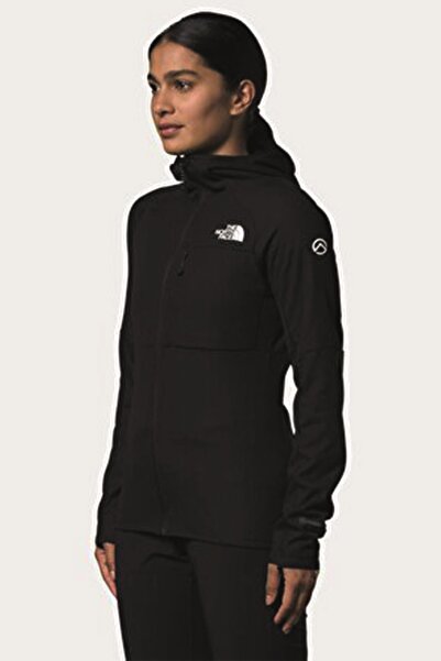 THE NORTH FACE W Summit Future Fleece Fz Hoodie Women's Jacket Nf0A5J8Tjk31 Black-Xs