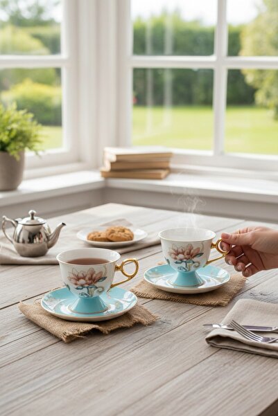 ROY KING ROYKING ROSETTA 2'Lİ ÇAY FİNCAN