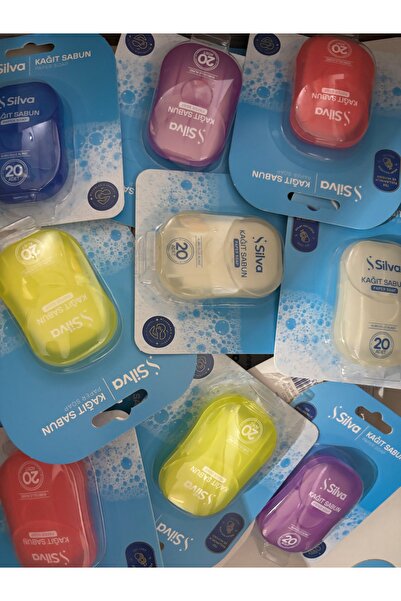 Silva 10 Paket Kağıt Sabun Paket Içerisinde 20 Yaprak