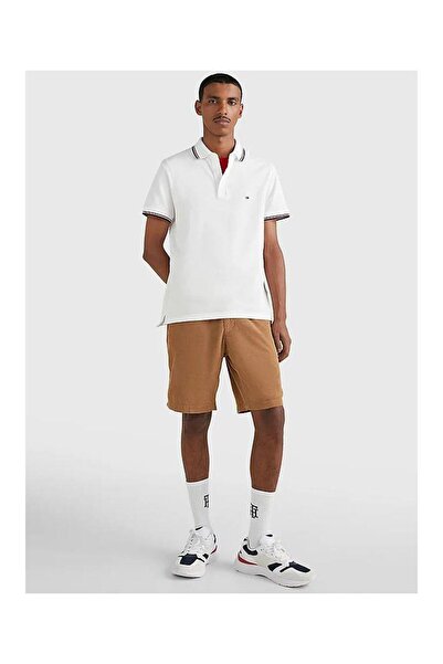 Tommy Hilfiger 1985 RWB TIPPED SLIM POLO – Slim polo tričko s krátkým rukávem